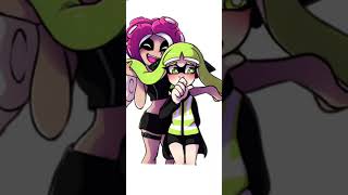 Splatoon Ships Inkling Girl X Octoling Girl
