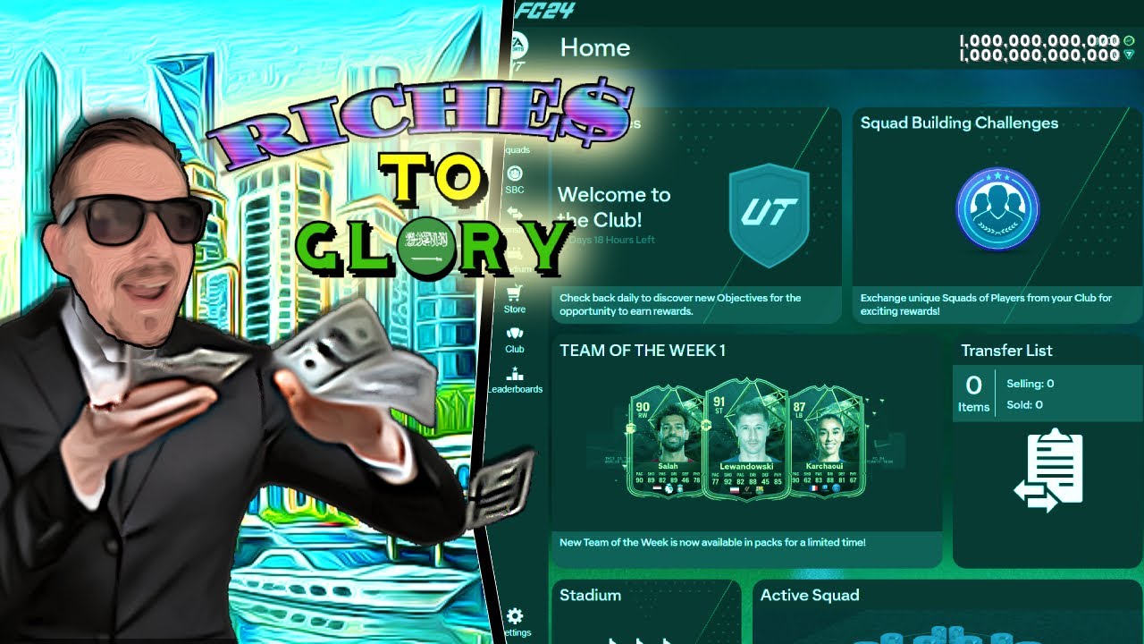 RICHES TO GLORY - EP 1 - THE 