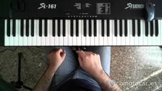 comotocar.es - Como tocar el piano - 6 - Alteraciones de la escala de Do Mayor