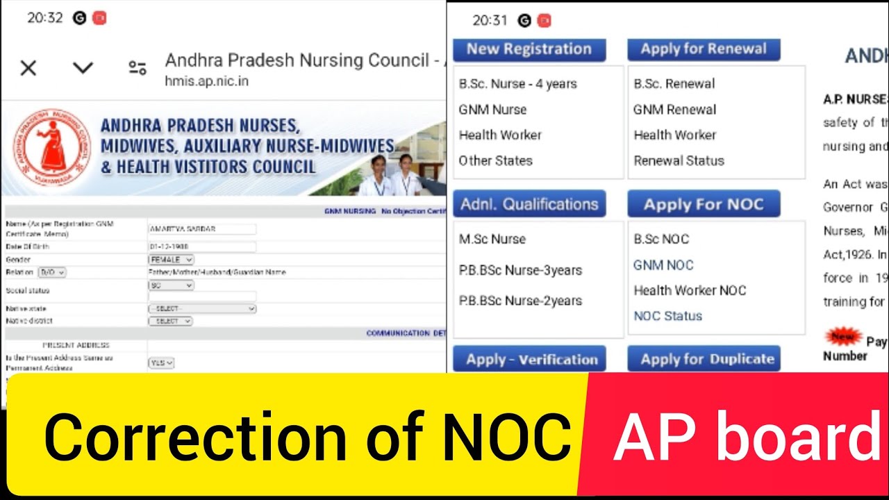correction-of-noc-certificate-of-ap-board-gnm-nursing-apply-for-noc