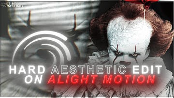 FULL HARDSTYLE EDIT TUTORIAL | ALIGHT MOTION + PRESET