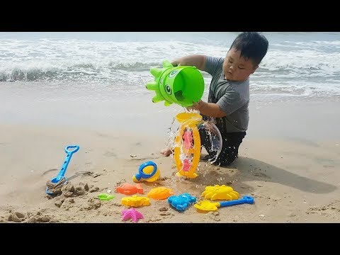 #1 Trò Chơi Bắt Cá Trên Bãi Biển  ❤ ChiChi ToysReview TV ❤ Đồ Chơi Trẻ Em Baby Song Mới Nhất