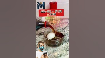 Egg Soaked in Coke: What Happens?#eggsoakedincoke#EggInCoke#shortsfeed