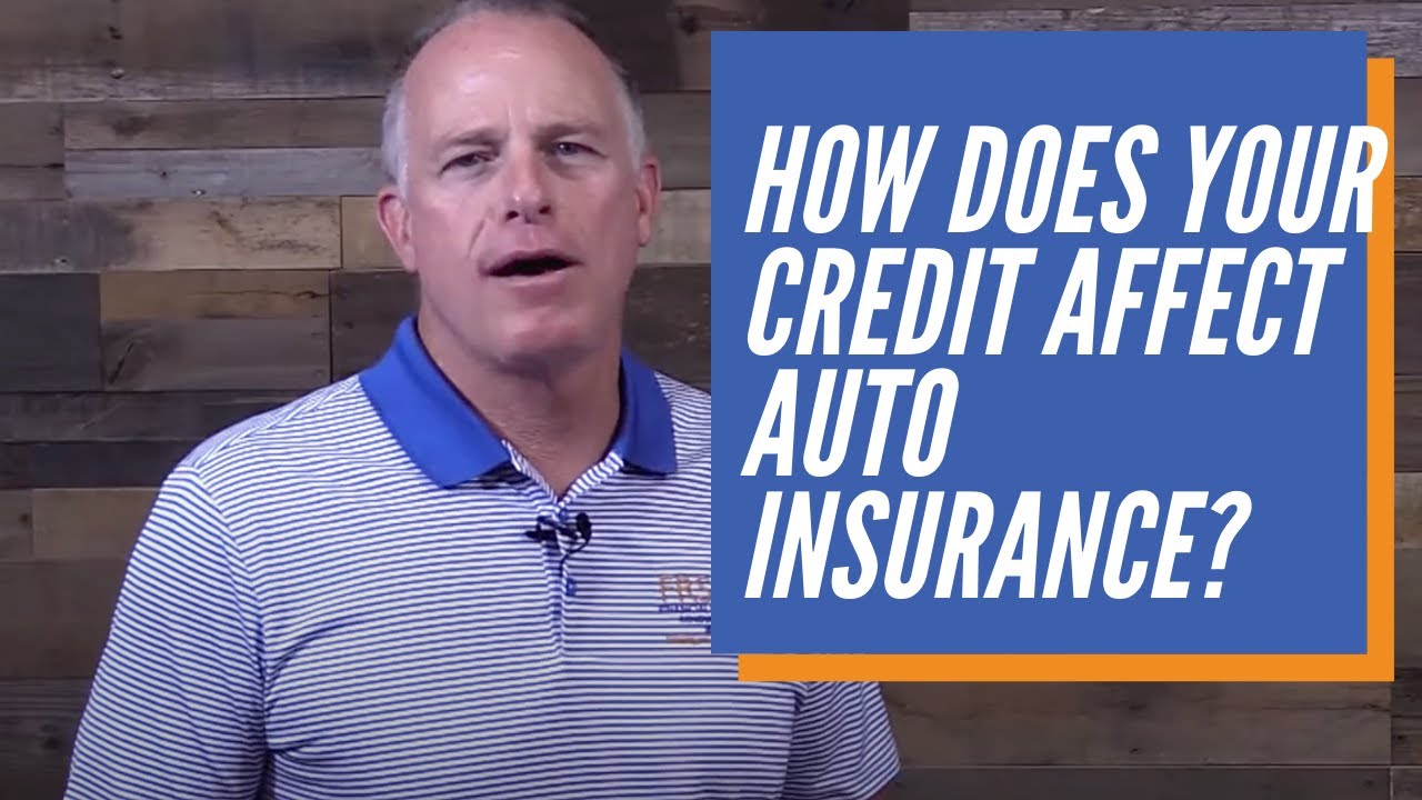 How Does Credit Score Affect Auto Insurance? - YouTube