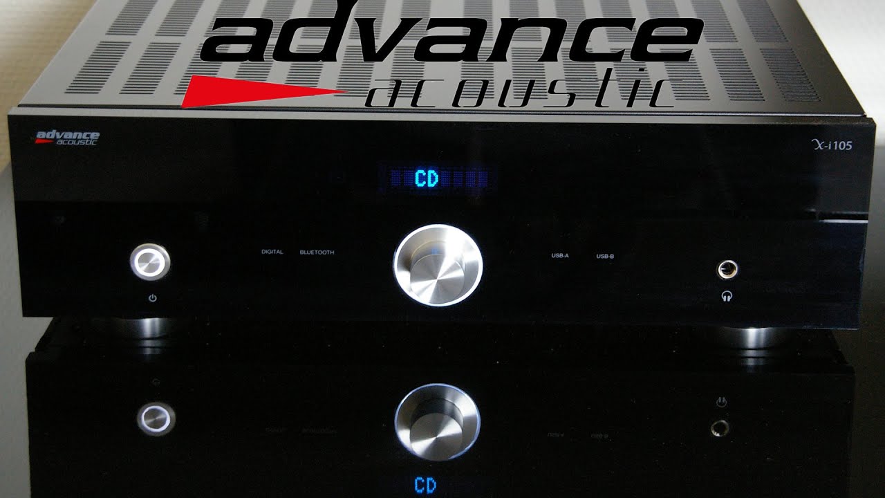 Advance Acoustic X-i105 unboxing