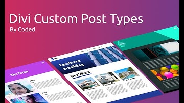 Divi Custom Post Type plugin