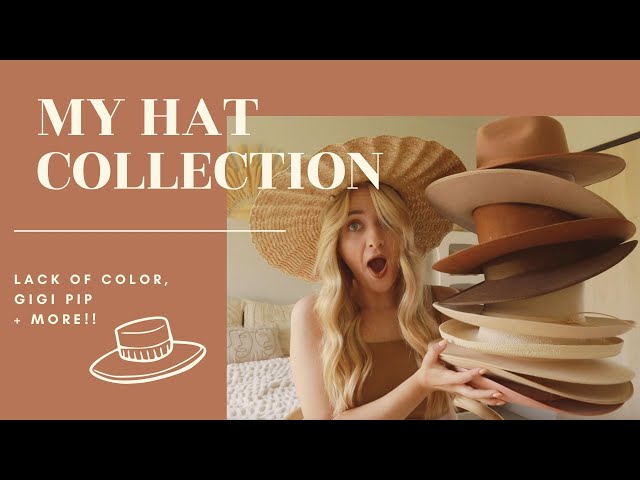 My Hat Collection | Lack of Color, Gigi Pip + More!! - YouTube display picture 1