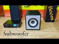 8 inch Subwoofer mdf cabinet box bass boosted sound quality 