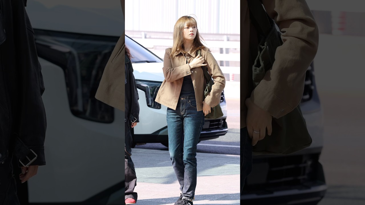 TWICE's Jeongyeon Stuns at Airport with Fresh New Look