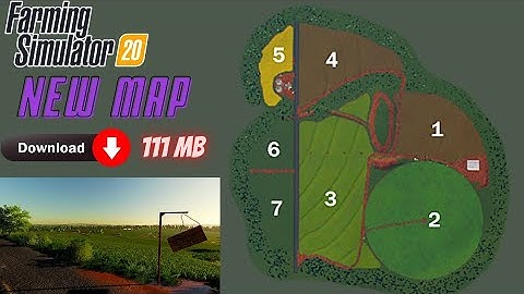 New map mod in Farming simulator 20@FarmingView