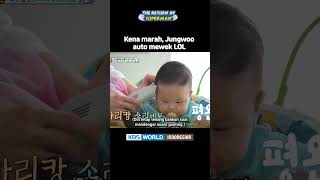 Main-mainnya berlebihan, ayah jadi marah! 😬 #TheReturnofSuperman #슈퍼맨이돌아왔다 #Eunwoo #Jungwoo