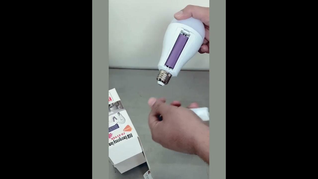 new emergency bulb with Rechargeable function emergency light 12 volt