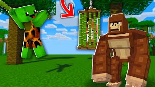 Minecraft Dar Tarzan A Fost Rapit De Gorila...