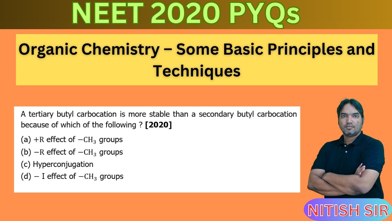 Organic Chemistry – Some Basic Principles and Techniques ||NEET 2020 ...
