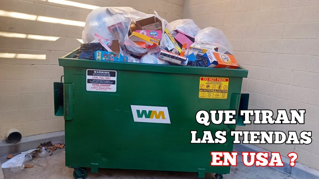 lo que hay TIRADO en la BASURA de USA te DEJARA SORPRENDIDO #loquetiranenusa #dumpsterdiving