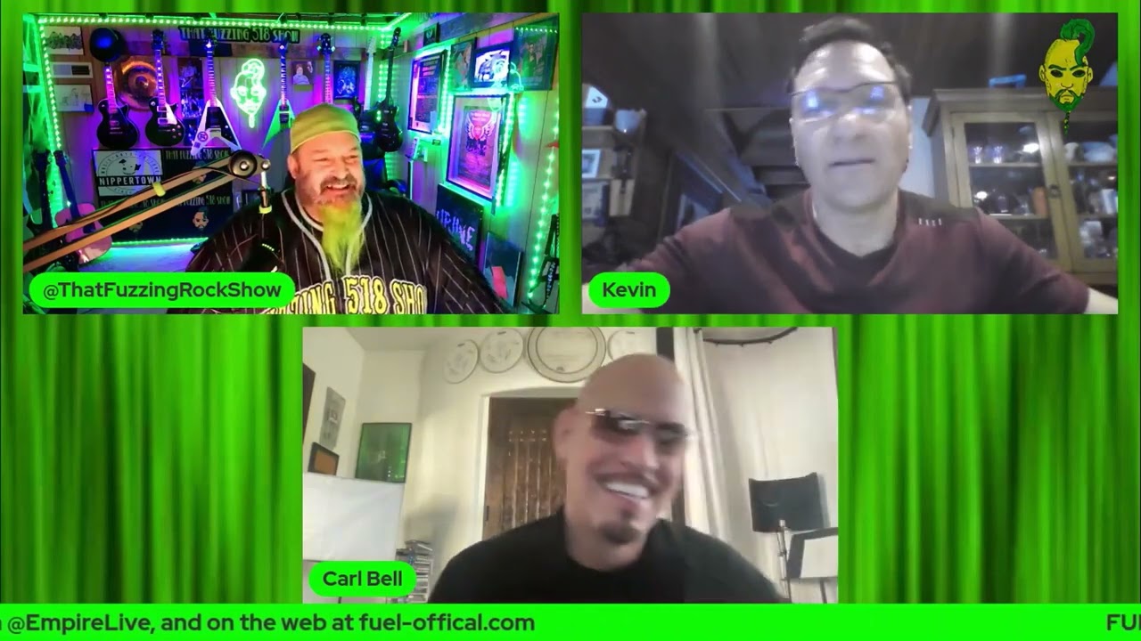 Fuel In Studio Interview with Carl Bell and Kevin Miller (That Fuzzing Rock Show 2022) YouTube