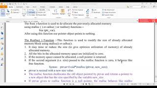 Dynamic Memory Allocation Part 2