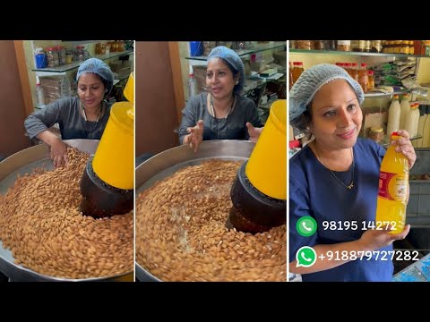 Rs.3000/- रुपये किलो बदाम का तेल | Traditional making of Almond