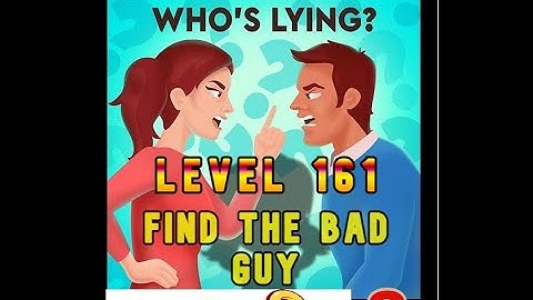 BRAINDOM 2 | LEVEL 161: FIND THE BAD GUY 🤬👮📛🦡🏸🤬👮📛