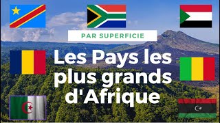 Largest Countries in Africa: Top 10 ranking by country area