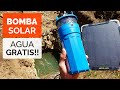 AGUA GRATIS!! 💧☀️ Bomba Sumergible Solar para Pozo Profundo (Levanta hasta 30 metros)