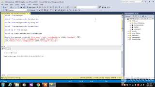 SQL Server Tutorial For Beginners Session - 9 Information