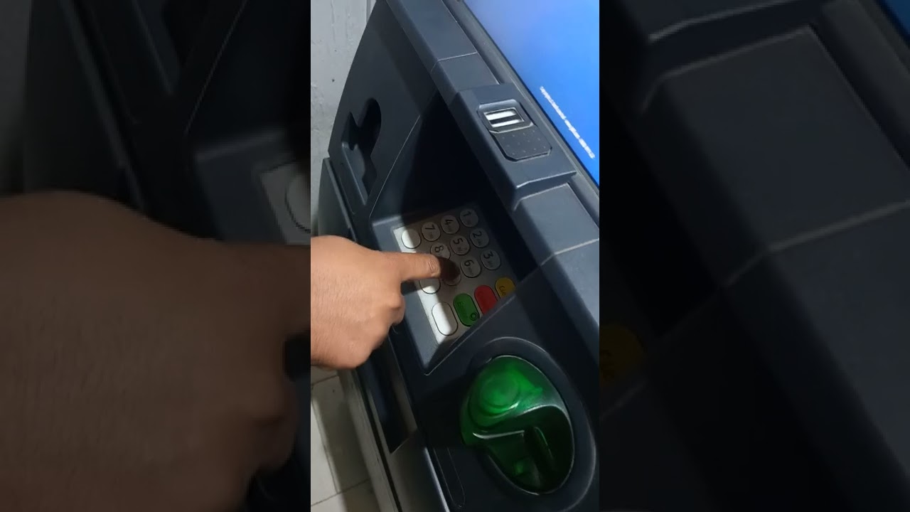 Activation Of JS Bank ATM Card by ATM Machine - YouTube