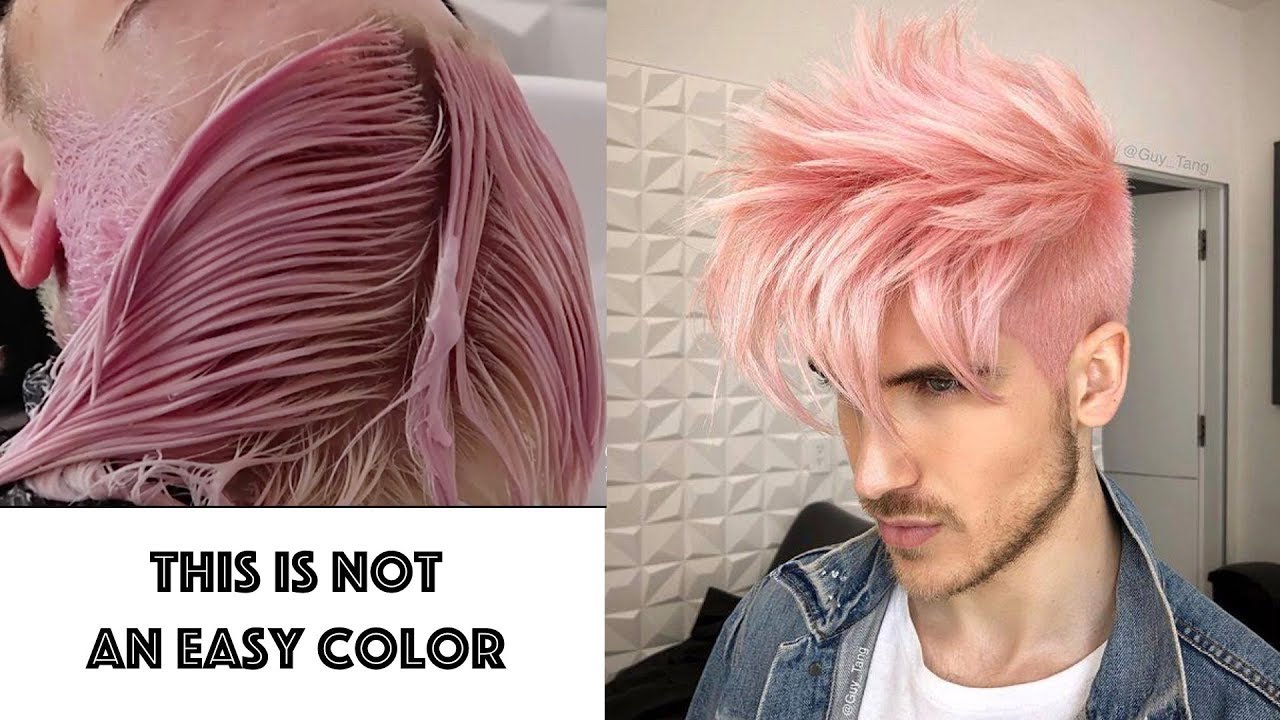 IRIDESCENT PINK HAIR