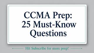The Ultimate NHA CCMA Study Guide 2026 (Pass on Your First Try) #ccma #medicalstudent #examprep