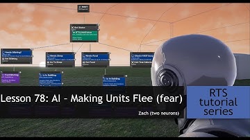 8.78 AI - Making Units Flee (Fear)  [UE4 - RTS Tutorial]