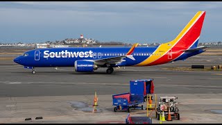 **Key Bridge Collapse on approach** Boston to Baltimore on Southwest 737 Max 8 - March 29th, 2024