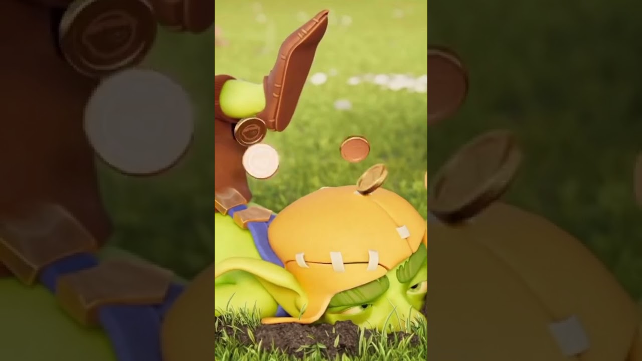 Goblin and barbarian and angry king / Clash Royale