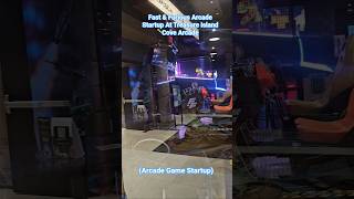 Fast & Furious Arcade Machine Startup #arcadeshorts