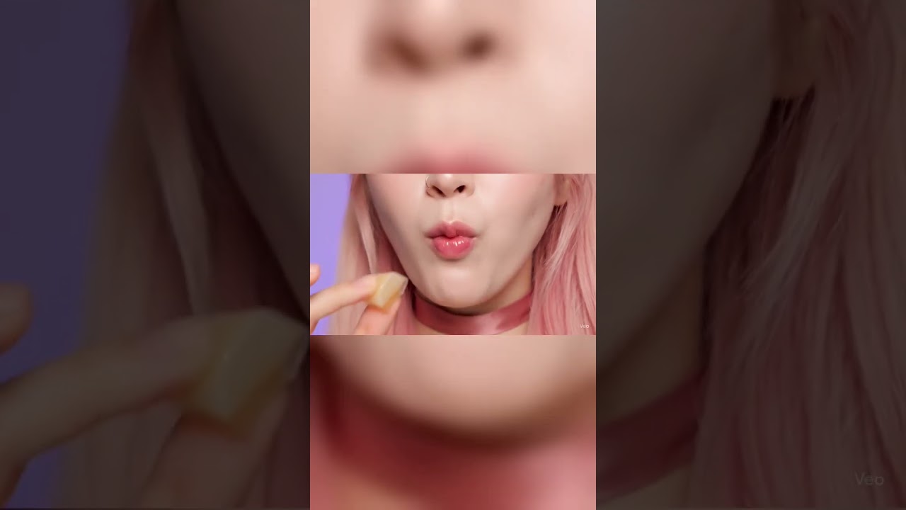 ASMR Pear Gel Cube Bite 