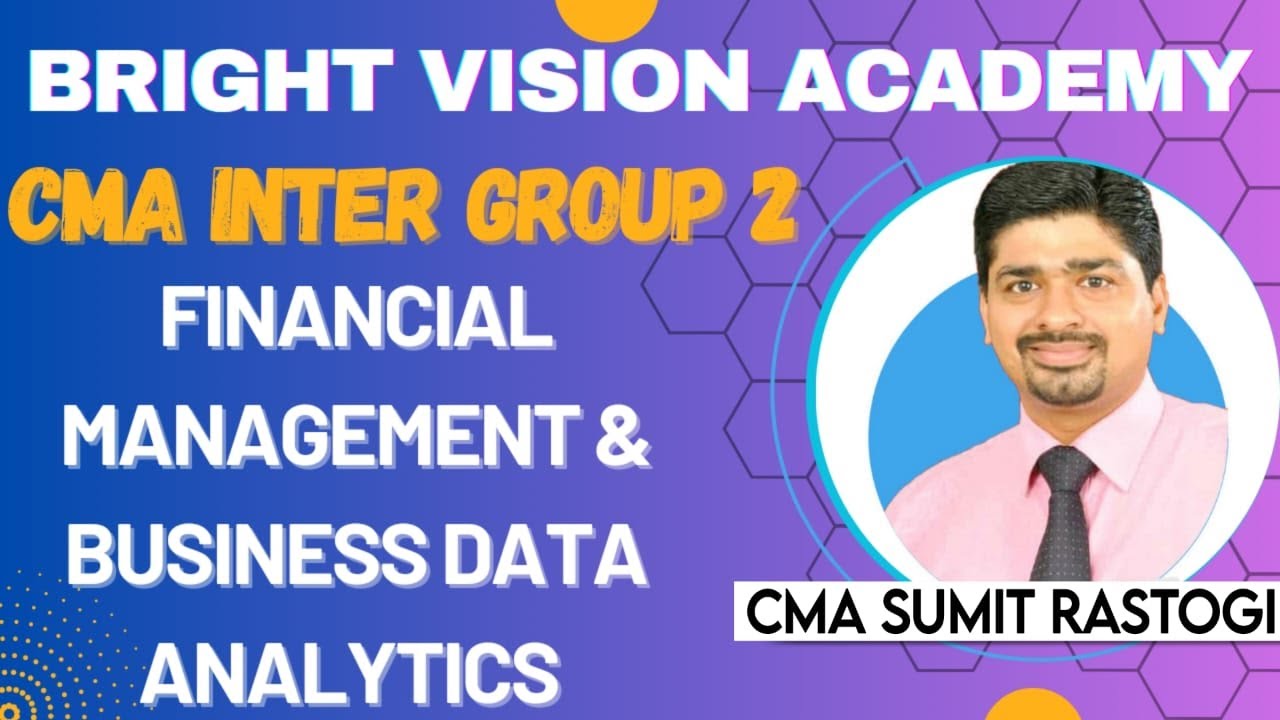 CMA || INTER || GROUP - 2 || FINANCIAL MANAGEMENT || RATIO ANALYSIS ...