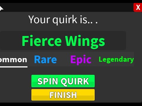 USING CODES TO GET FIERCE WINGS ON MY HERO MANIA - YouTube