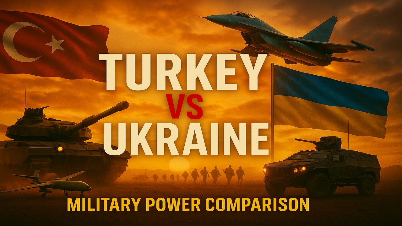 Ukraine vs Turkey Military Power Comparison 2025 | Ukraine vs Turkey Military Power 2025