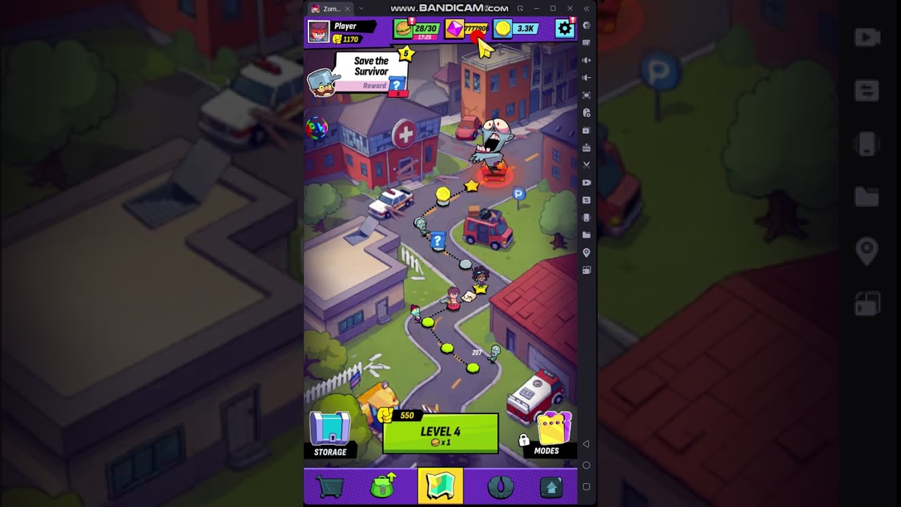 Zombusters Offline Online Gaming : android games review and tutorial