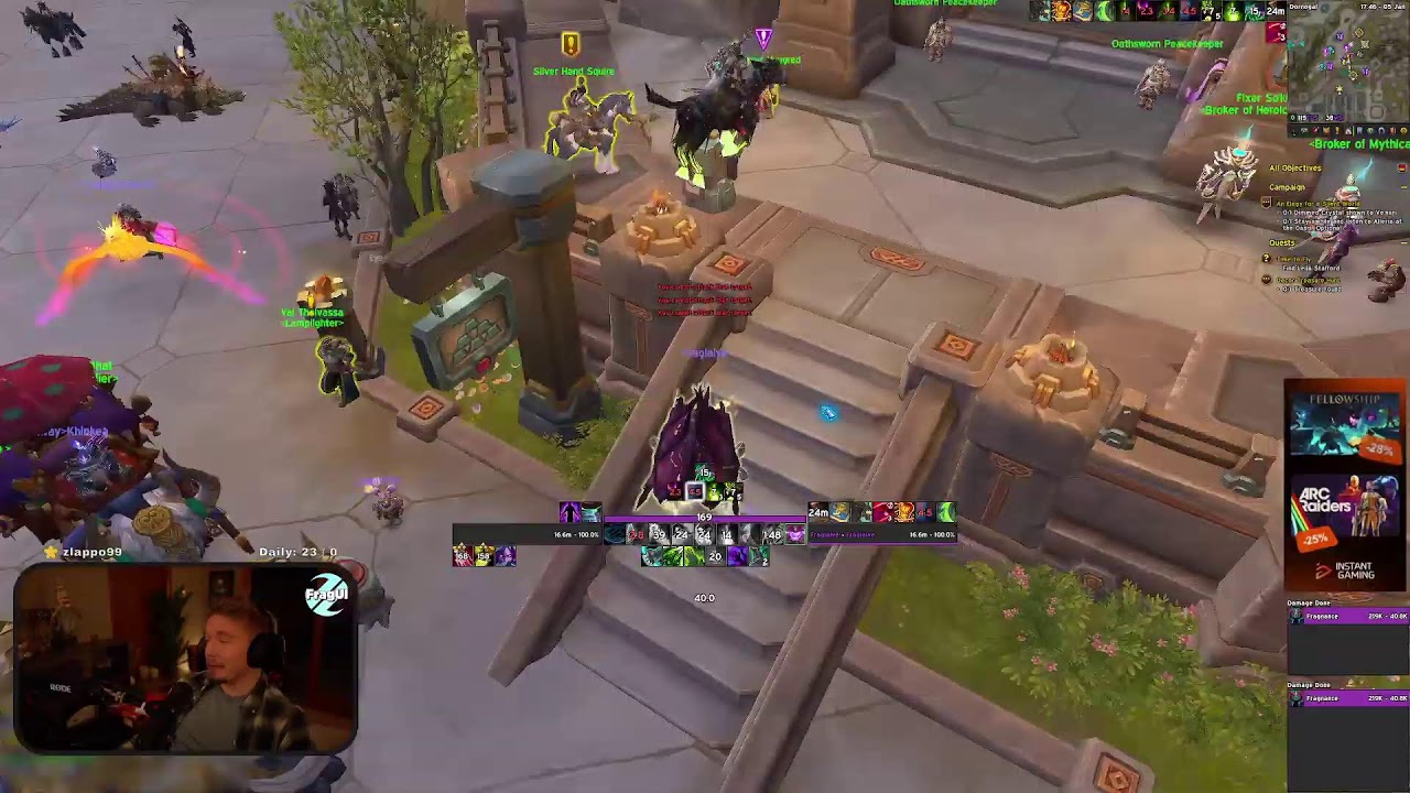 WoW: Midnight - Devourer Demon Hunter  | FragUI [Midnight] Released @ discord.gg/fragnance !UI