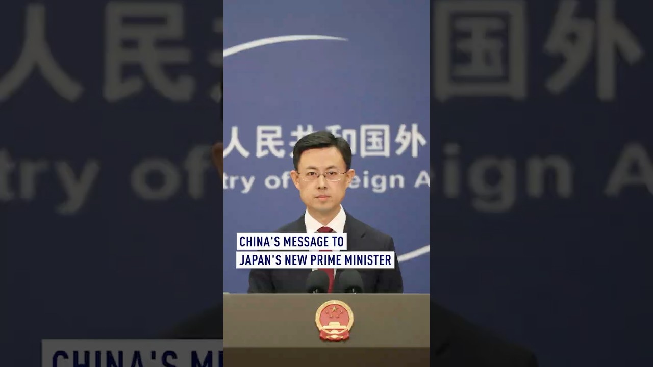 China's message to Japan's new Prime Minister