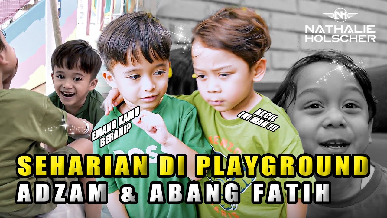 ЕЖЕДНЕВНЫЕ ИСПЫТАНИЯ АДЗАМА И АБАНГА ФАТИХА НА ДЕТСКОЙ ПЛОЩАДЕ!!!