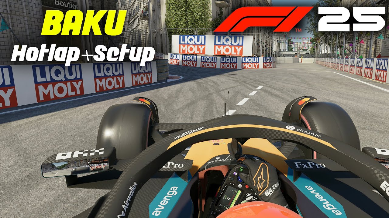 F1 25 Baku Setup + Track Guide