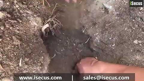 iSecus DT 810 detects underground semi conductors