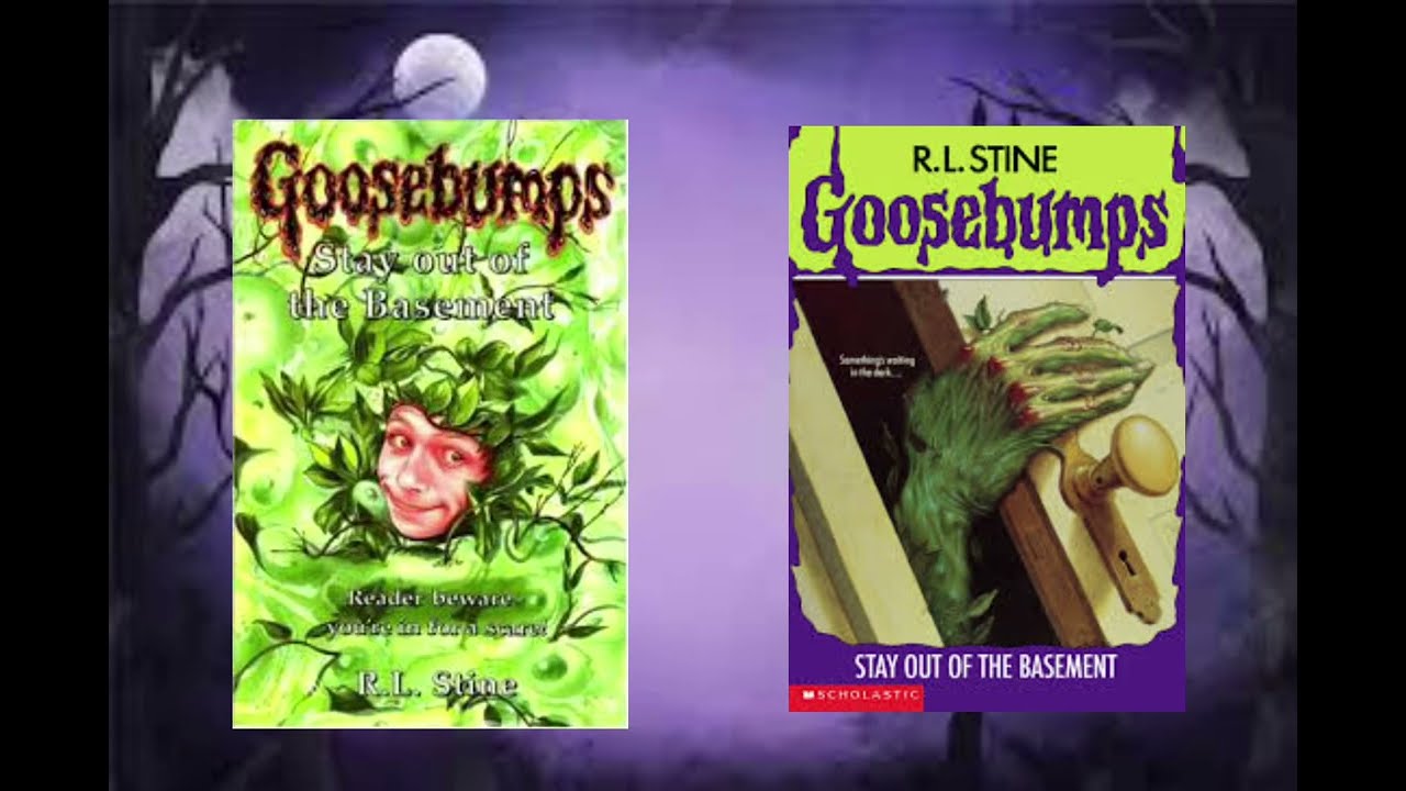 UK and USA Goosebumps cover comparison