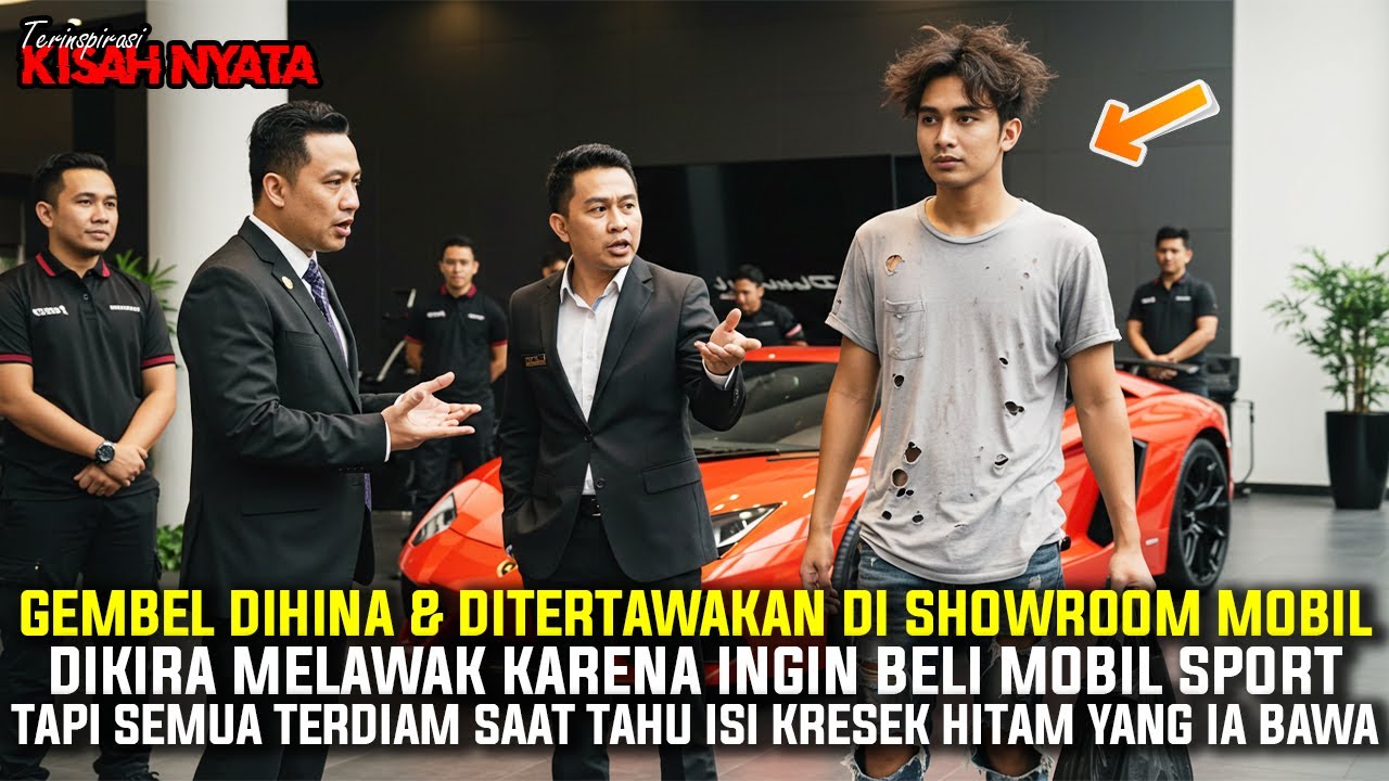 Hampir Diusir dan Dihina Saat Datang ke Showroom Mobil Dengan Setelan Gembel & Bawa Kantong Kresek