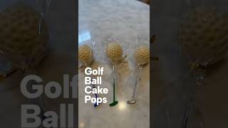 Golf Ball Cake Pops