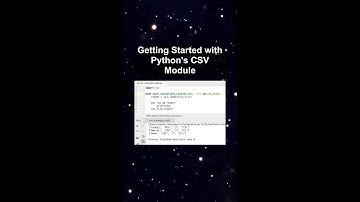 Getting Started with Python
