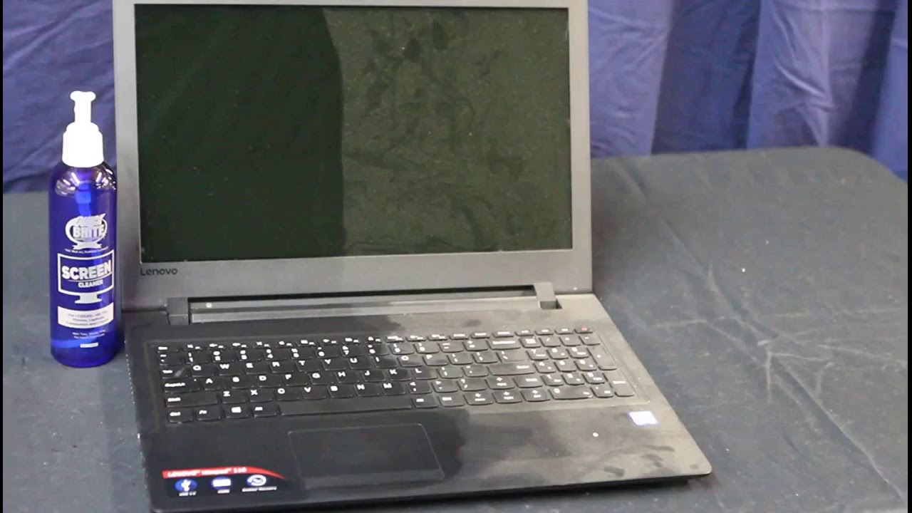 Quick N Brite Screen Cleaner with Microfiber Clean