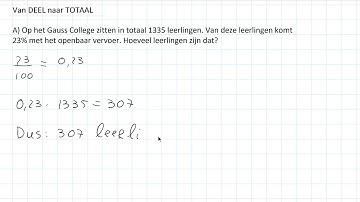 Van DEEL naar TOTAAL (3 HAVO)
