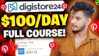 ?Earn $100 Online With Pinterest And Digistore24 Affiliate Marketing (Full Course)